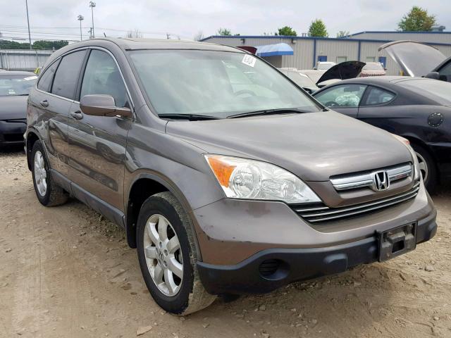 5J6RE48769L056886 - 2009 HONDA CR-V EXL GRAY photo 1