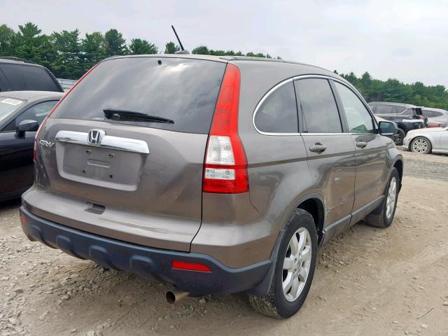 5J6RE48769L056886 - 2009 HONDA CR-V EXL GRAY photo 4