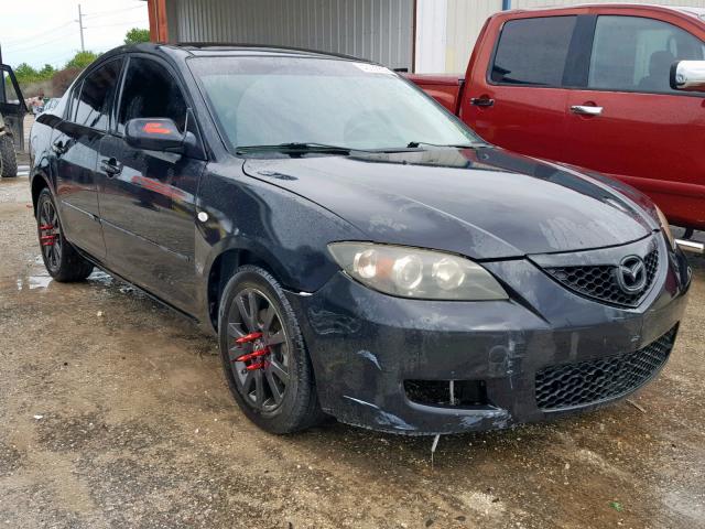 JM1BK32F871709642 - 2007 MAZDA 3 I BLACK photo 1