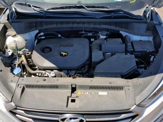 KM8J33A42HU533367 - 2017 HYUNDAI TUCSON LIM SILVER photo 7