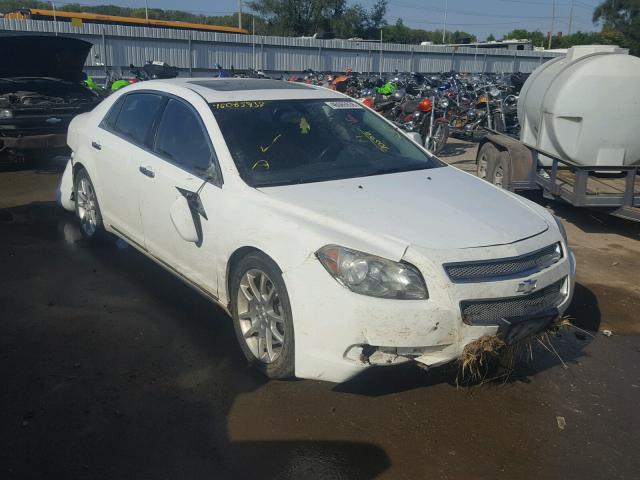 1G1ZE5E17BF106235 - 2011 CHEVROLET MALIBU LTZ WHITE photo 1