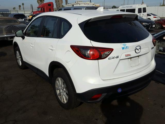 JM3KE2BE9E0300438 - 2014 MAZDA CX-5 SPORT WHITE photo 3