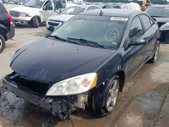 1G2ZH57N594103956 - 2009 PONTIAC G6 GT BLACK photo 2