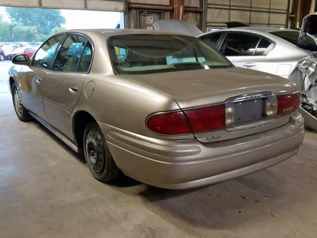 1G4HP54K534101180 - 2003 BUICK LESABRE CU GOLD photo 3