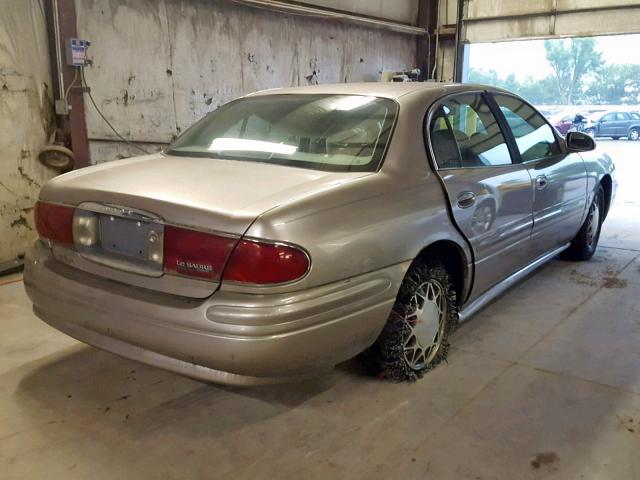 1G4HP54K534101180 - 2003 BUICK LESABRE CU GOLD photo 4