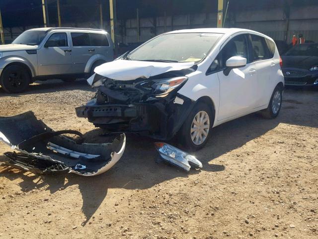 3N1CE2CP7GL389450 - 2016 NISSAN VERSA NOTE WHITE photo 2