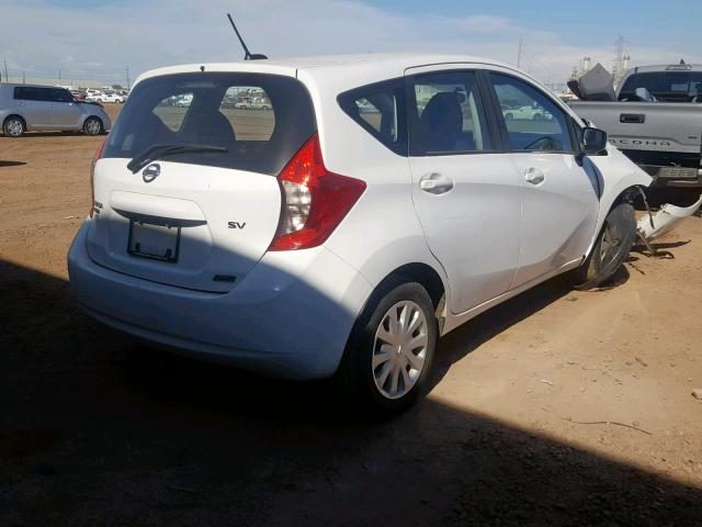 3N1CE2CP7GL389450 - 2016 NISSAN VERSA NOTE WHITE photo 4