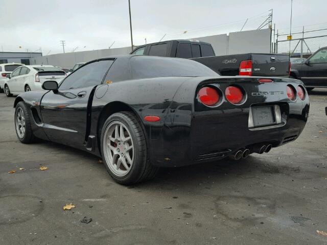 1G1YY12S535128315 - 2003 CHEVROLET CORVETTE Z BLACK photo 3