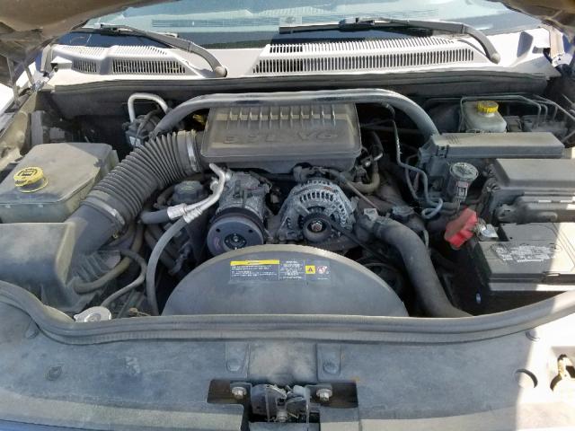 1J8HH48K16C267530 - 2006 JEEP COMMANDER BLUE photo 7