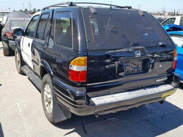 4S6CK58W9Y4400790 - 2000 HONDA PASSPORT E 黑色 照片 3