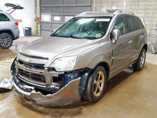 3GNAL3E55CS604116 - 2012 CHEVROLET CAPTIVA SP GRAY photo 2