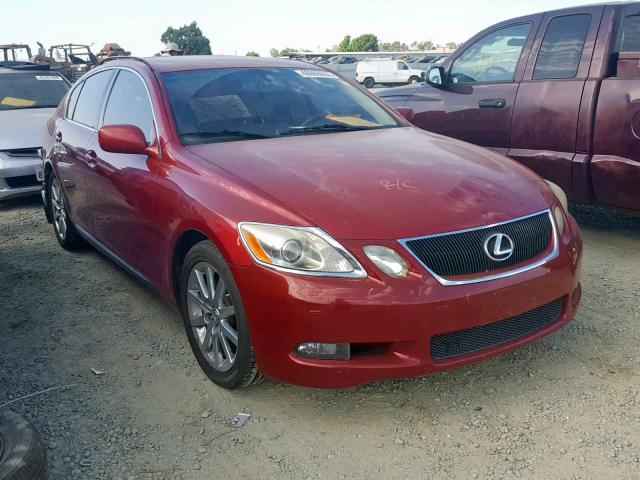 JTHBH96S065017454 - 2006 LEXUS GS 300 RED photo 1