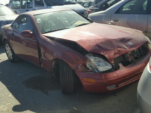 WDBKK47F3XF123530 - 1999 MERCEDES-BENZ SLK 230 KO MAROON photo 1