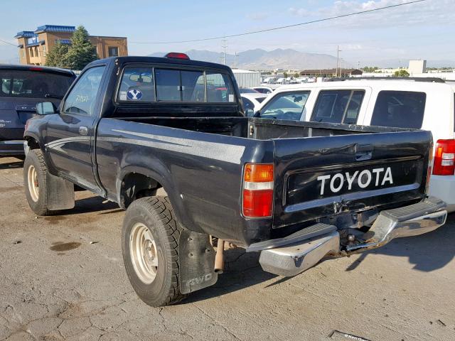 4TARN01P5SZ321594 - 1995 TOYOTA PICKUP 1/2 BLACK photo 3