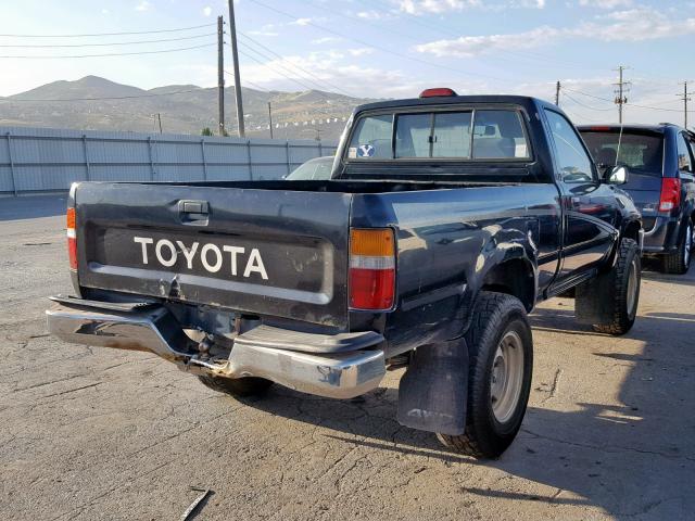 4TARN01P5SZ321594 - 1995 TOYOTA PICKUP 1/2 BLACK photo 4