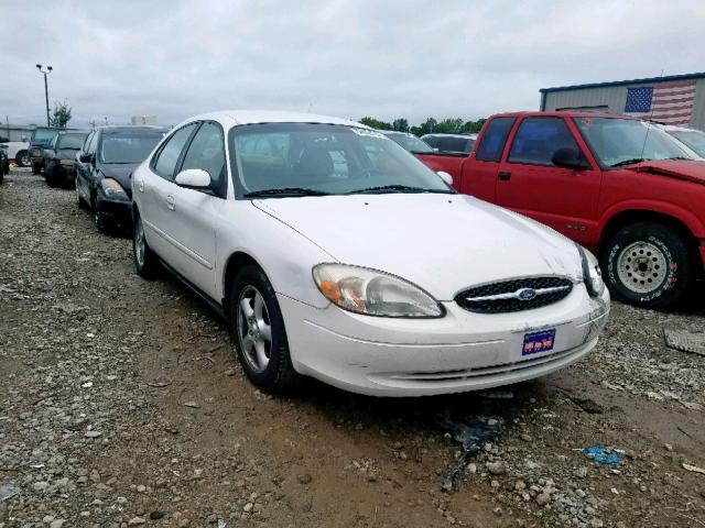 1FAFP55U21A227657 - 2001 FORD TAURUS SES WHITE photo 1