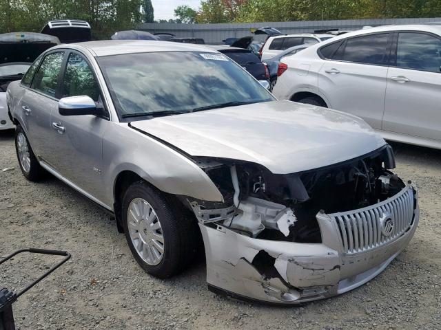 1MEHM40W38G616022 - 2008 MERCURY SABLE LUXU SILVER photo 1