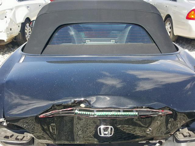 JHMAP11492T007925 - 2002 HONDA S2000 BLACK photo 6