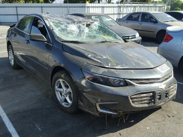 1G1ZB5STXHF107810 - 2017 CHEVROLET MALIBU LS Boz foto 1
