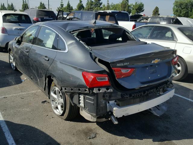 1G1ZB5STXHF107810 - 2017 CHEVROLET MALIBU LS Boz foto 3
