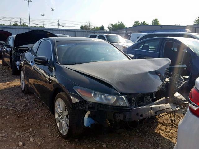 1HGCS22888A013270 - 2008 HONDA ACCORD EXL BLACK photo 1