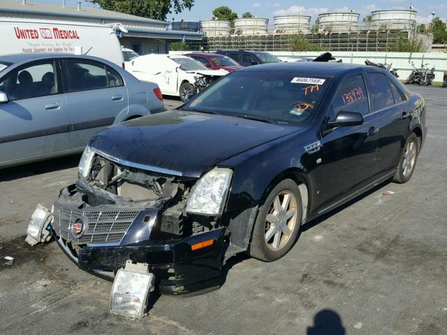 1G6DZ67A690174521 - 2009 CADILLAC STS BLACK photo 2