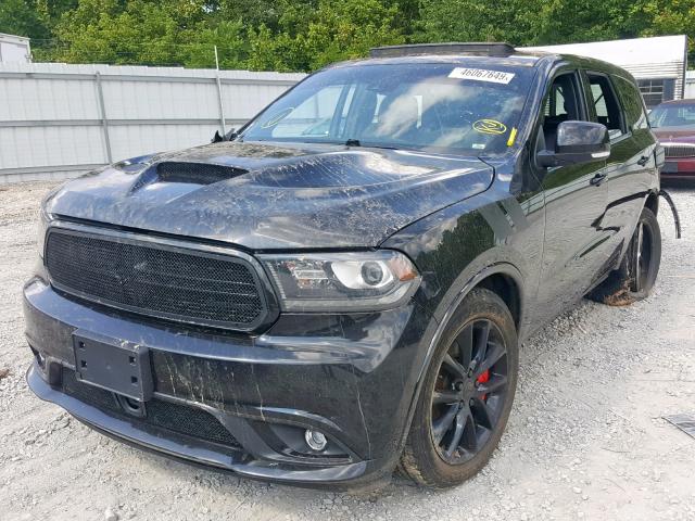 1C4SDJCT6EC558868 - 2014 DODGE DURANGO R/ BLACK photo 2