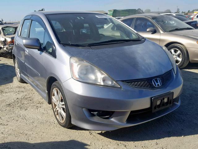 JHMGE88409S059118 - 2009 HONDA FIT SPORT GRAY photo 1