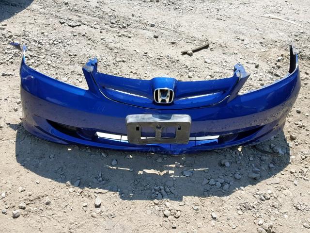 2HGES163X4H592565 - 2004 HONDA CIVIC DX V BLUE photo 9