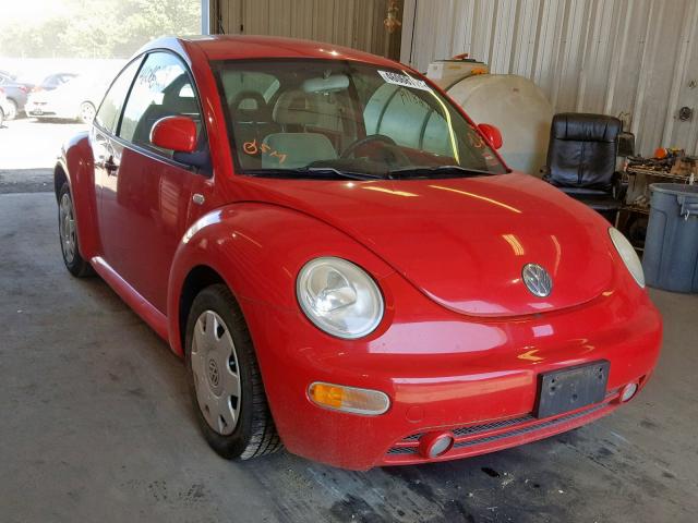 3VWCC21C0YM456076 - 2000 VOLKSWAGEN NEW BEETLE Qırmızı foto 1