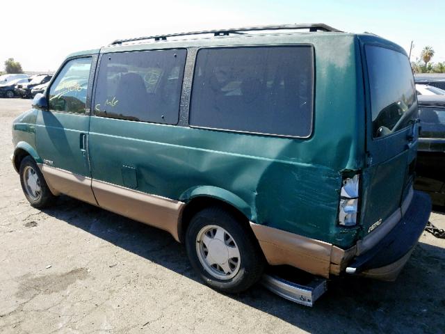 1GNDM19WXXB157978 - 1999 CHEVROLET ASTRO GREEN photo 3