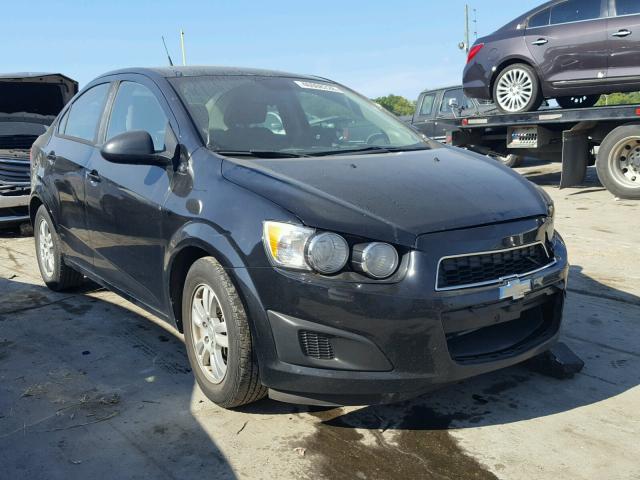 1G1JA5SH3C4216688 - 2012 CHEVROLET SONIC LS 黑色 照片 1
