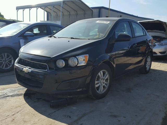 1G1JA5SH3C4216688 - 2012 CHEVROLET SONIC LS 黑色 照片 2