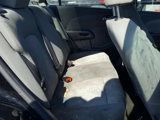 1G1JA5SH3C4216688 - 2012 CHEVROLET SONIC LS 黑色 照片 6