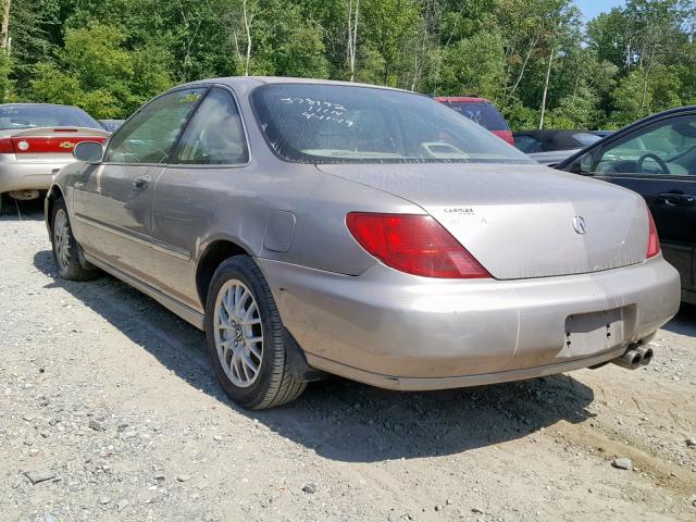 19UYA2251XL004900 - 1999 ACURA 3.0CL 棕色 照片 3