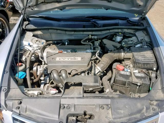 1HGCP26419A201705 - 2009 HONDA ACCORD LXP GRAY photo 7