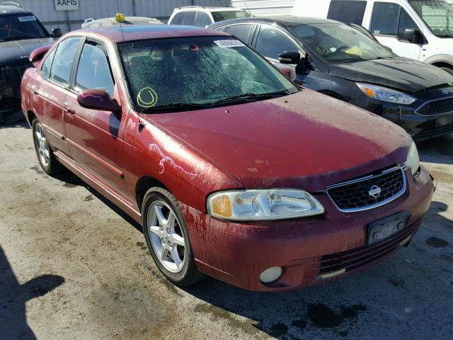 3N1BB51D91L129797 - 2001 NISSAN SENTRA SE RED photo 1