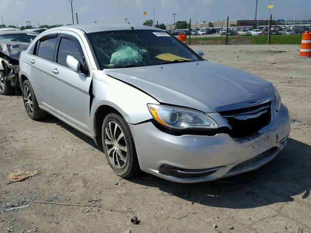 1C3CCBAB5CN167174 - 2012 CHRYSLER 200 LX SILVER photo 1