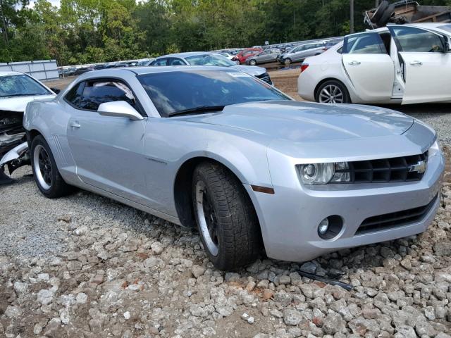 2G1FE1E37C9116268 - 2012 CHEVROLET CAMARO LS SILVER photo 1