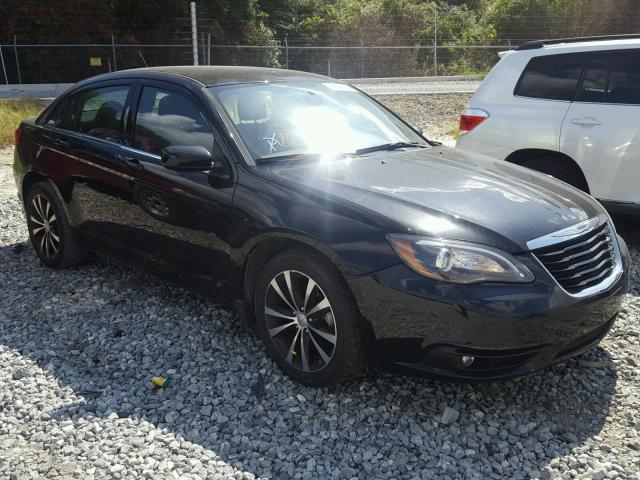 1C3CCBBB7DN538397 - 2013 CHRYSLER 200 TOURIN BLACK photo 1