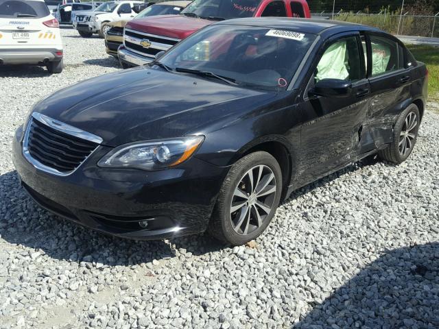 1C3CCBBB7DN538397 - 2013 CHRYSLER 200 TOURIN BLACK photo 2