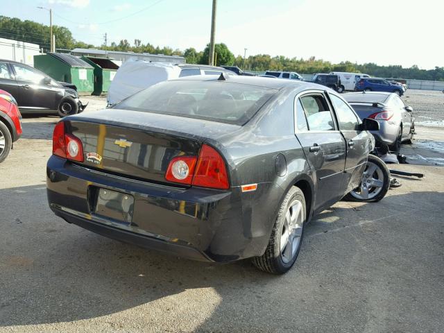 1G1ZB5E00CF176080 - 2012 CHEVROLET MALIBU LS შავი ფოტო 4