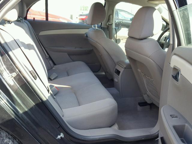 1G1ZB5E00CF176080 - 2012 CHEVROLET MALIBU LS შავი ფოტო 6