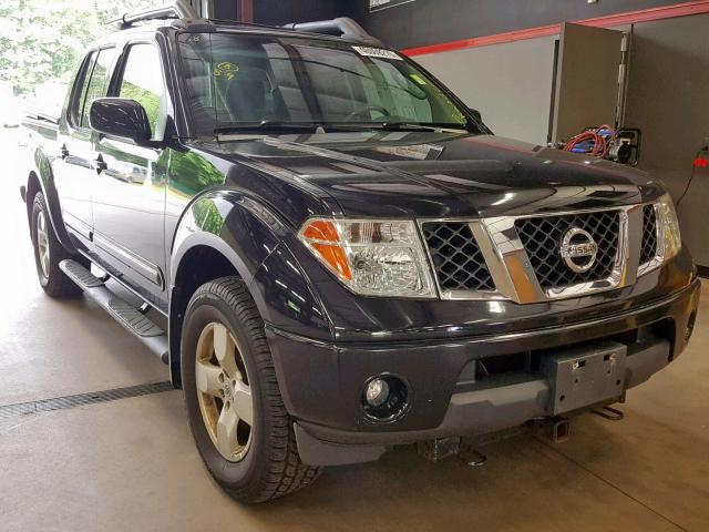 1N6AD07W46C475755 - 2006 NISSAN FRONTIER C BLACK photo 1