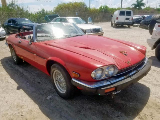 SAJNV4847KC165147 - 1989 JAGUAR XJS RED photo 1