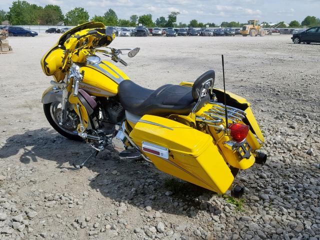 1HD1PKE155Y957082 - 2005 HARLEY-DAVIDSON FLHTCSE2 YELLOW photo 3