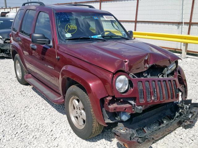 1J4GL58K43W516642 - 2003 JEEP LIBERTY LI RED photo 1