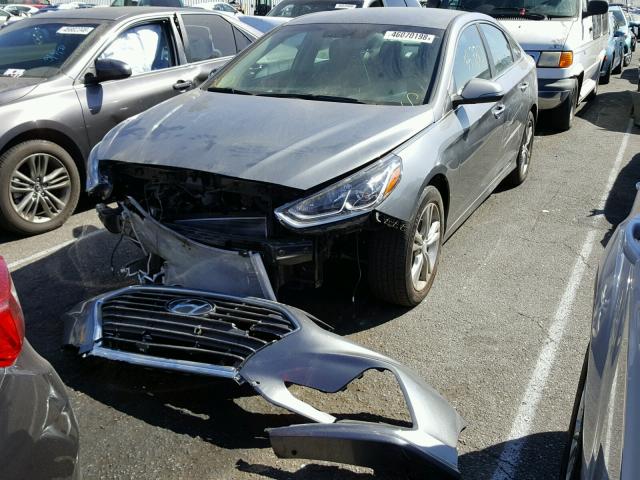 5NPE34AF9JH642342 - 2018 HYUNDAI SONATA SPO GRAY photo 2