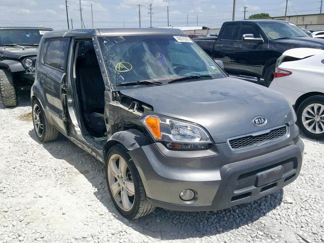 KNDJT2A23A7052013 - 2010 KIA SOUL + GRAY photo 1