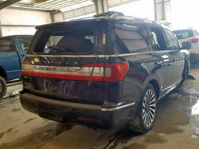 5LMJJ2LT8KEL05618 - 2019 LINCOLN NAVIGATOR BLACK photo 4